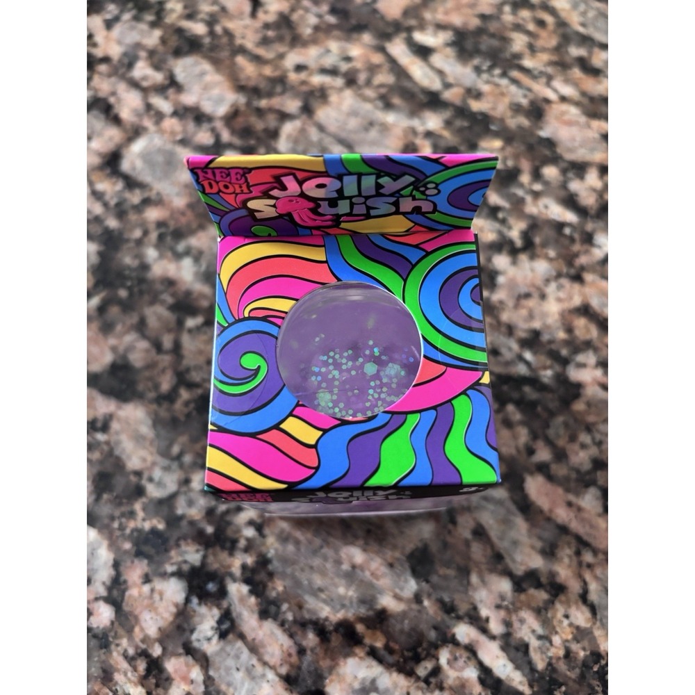 NeeDoh Jellysquish (jellyfish) NEW ON HAND PURPLE Viral Authentic Guarantee - Picture 5 of 6